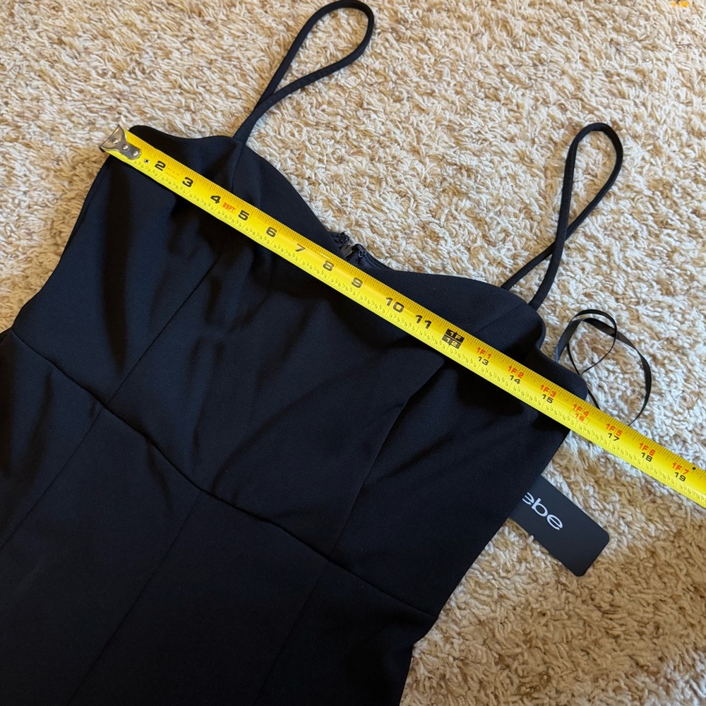 Bebe Scuba open leg jumpsuit Large - Picture 10 of 11